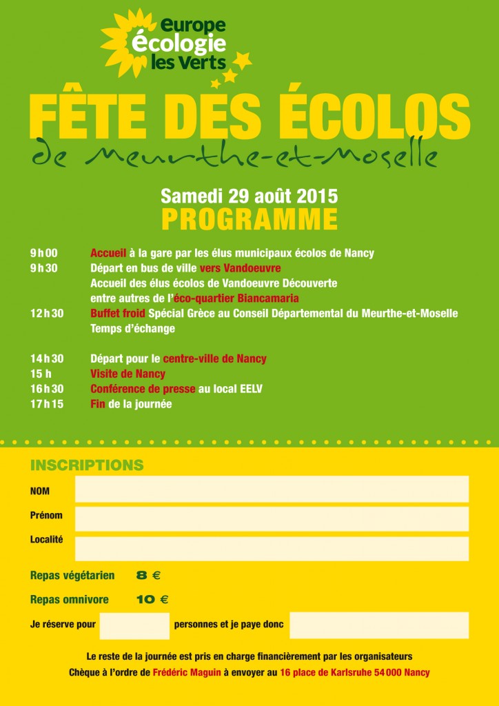 invitation écolos 2015